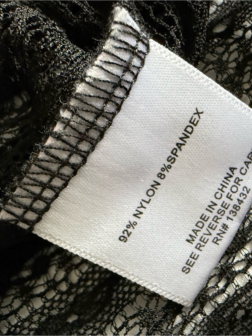 ModCloth Black Lace Ruffled Neck Top - Picture 9 of 9